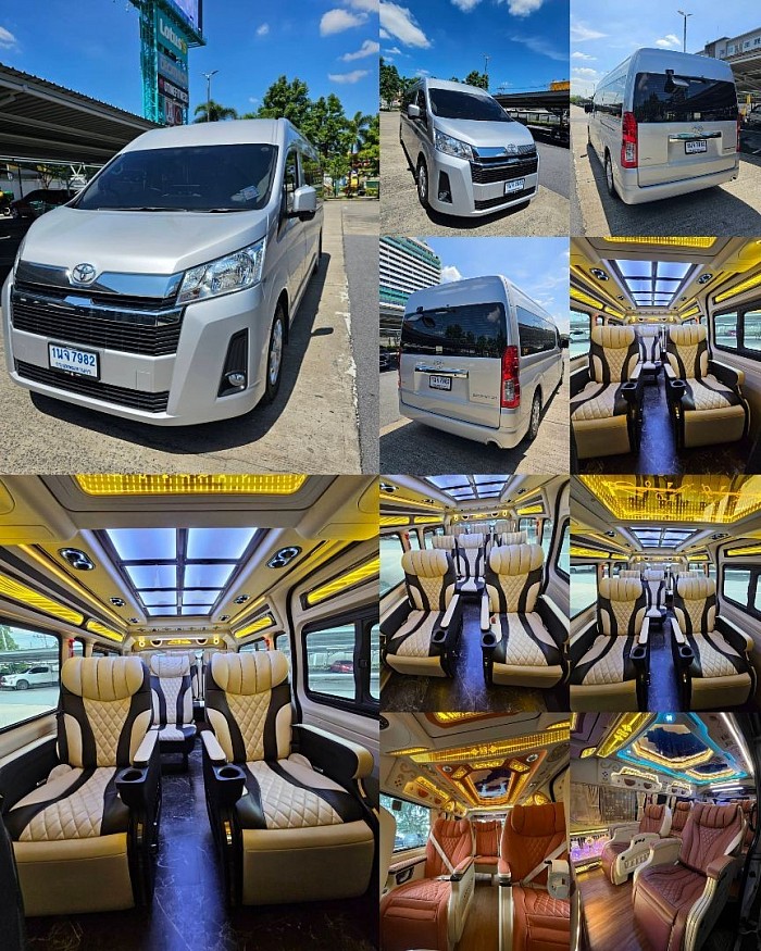 van rental with driver in bangkok