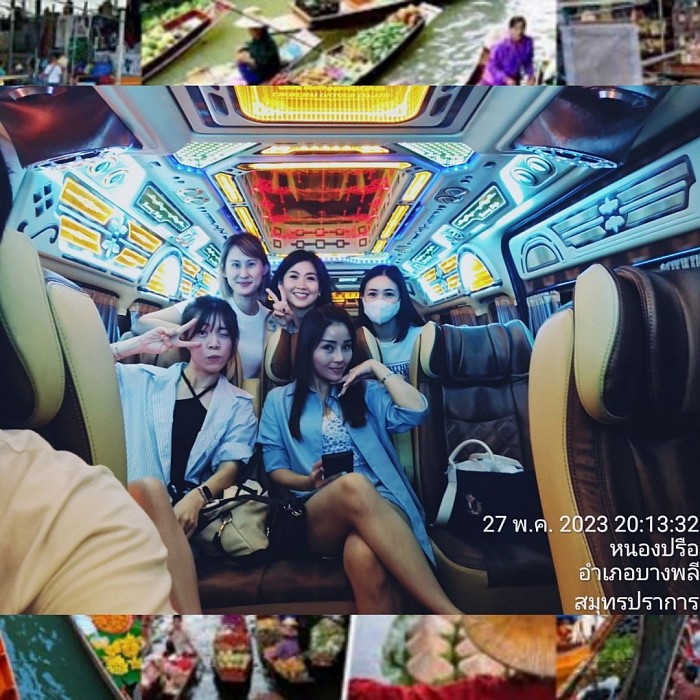 van rental with driver in bangkok