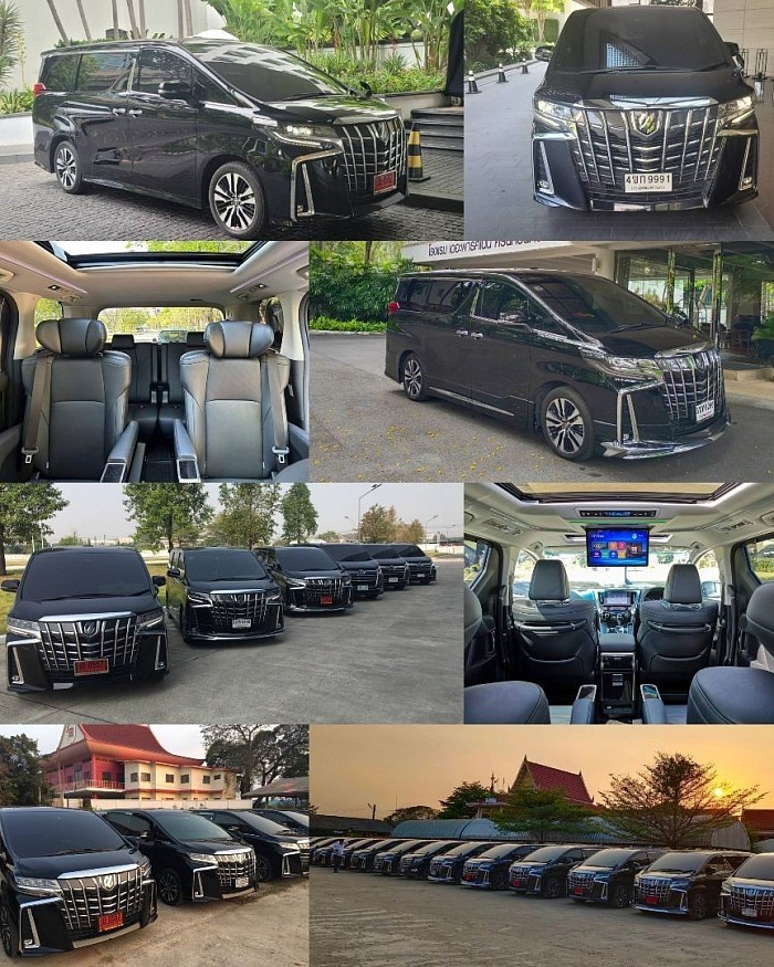 bangkok van driver car for rent with driver